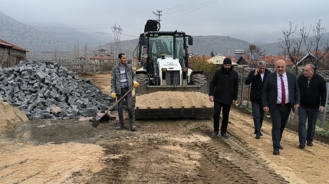 Malatya Doğanşehir Sürgü’de üst yapı çalışmaları