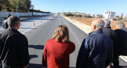 Gaziantep’te yeni açılan yollara Başkan Şahin’den ilk gün denetimi
