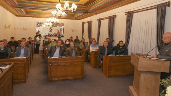 Nevşehir Belediyesi Meclisi yeni yılda ilk kez toplantı