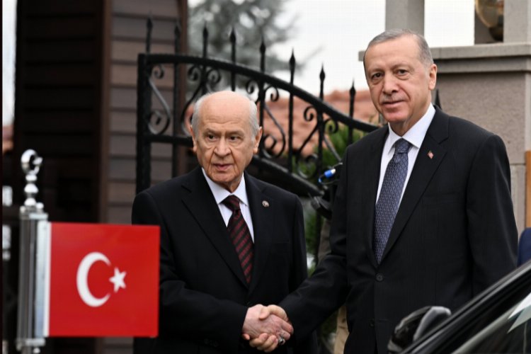 Ankara'da sürpriz ziyaret… Erdoğan, Bahçeli'yle bir araya geldi