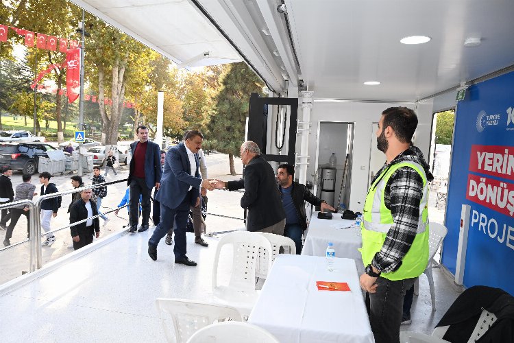 Yerinde Dönüşüm Tırı Malatya'da
