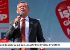 CHP Genel Başkanı Özgür Özel, Alaşehir Belediyesi’ni Ziyaret Etti