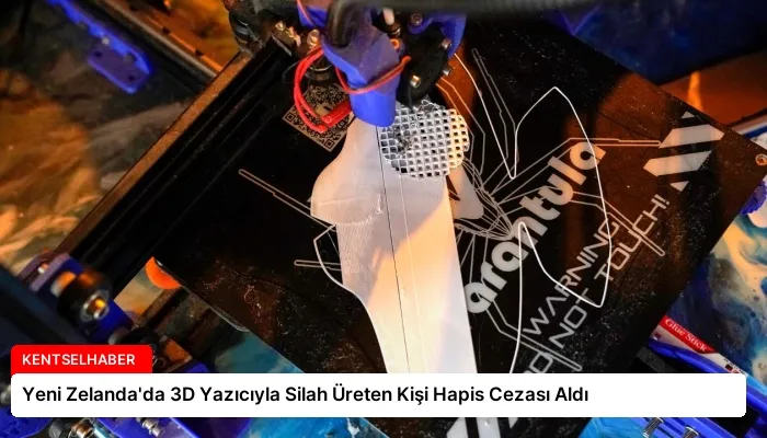 Yeni Zelanda’da 3D Yazıcıyla Silah Üreten Kişi Hapis Cezası Aldı