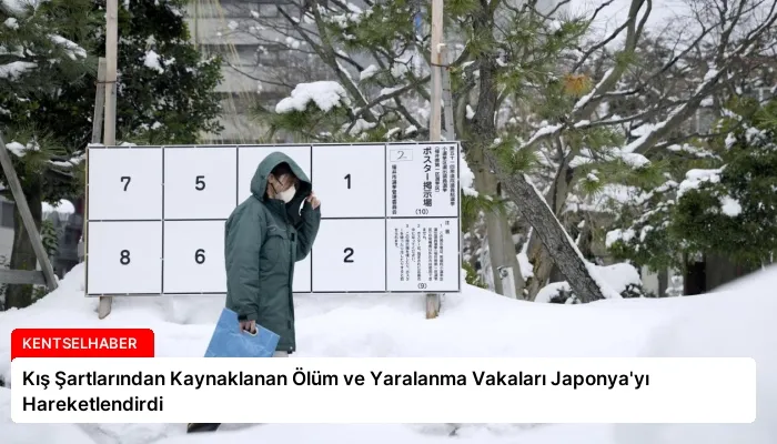 Kış Şartlarından Kaynaklanan Ölüm ve Yaralanma Vakaları Japonya’yı Hareketlendirdi