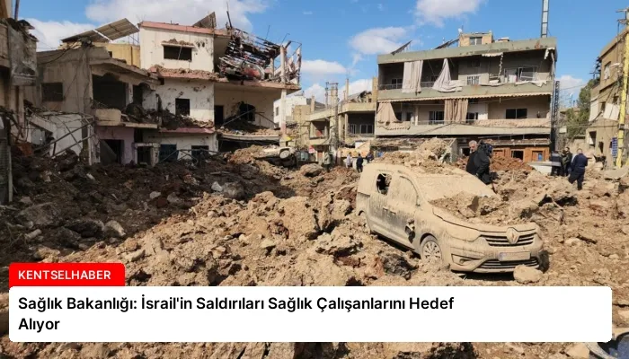Sağlık Bakanlığı: İsrail’in Saldırıları Sağlık Çalışanlarını Hedef Alıyor