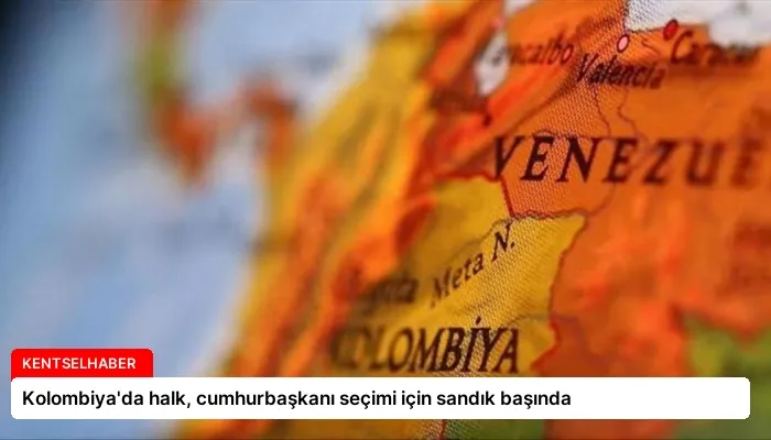 Kolombiya’da halk, cumhurbaşkanı seçimi için sandık başında