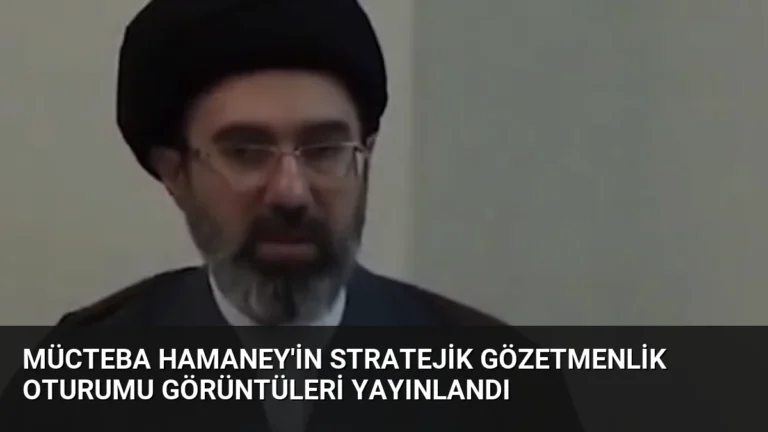 Mücteba Hamaney’in Stratejik Gözetmenlik Oturumu Görüntüleri Yayınlandı
