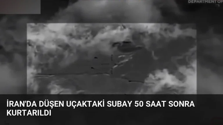 İran’da Düşen Uçaktaki Subay 50 Saat Sonra Kurtarıldı